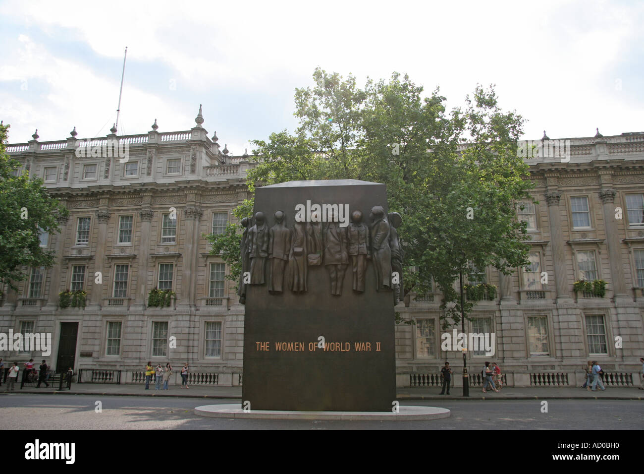 The Women of World War II Memorial, Whitehall, London Stock Photo - Alamy