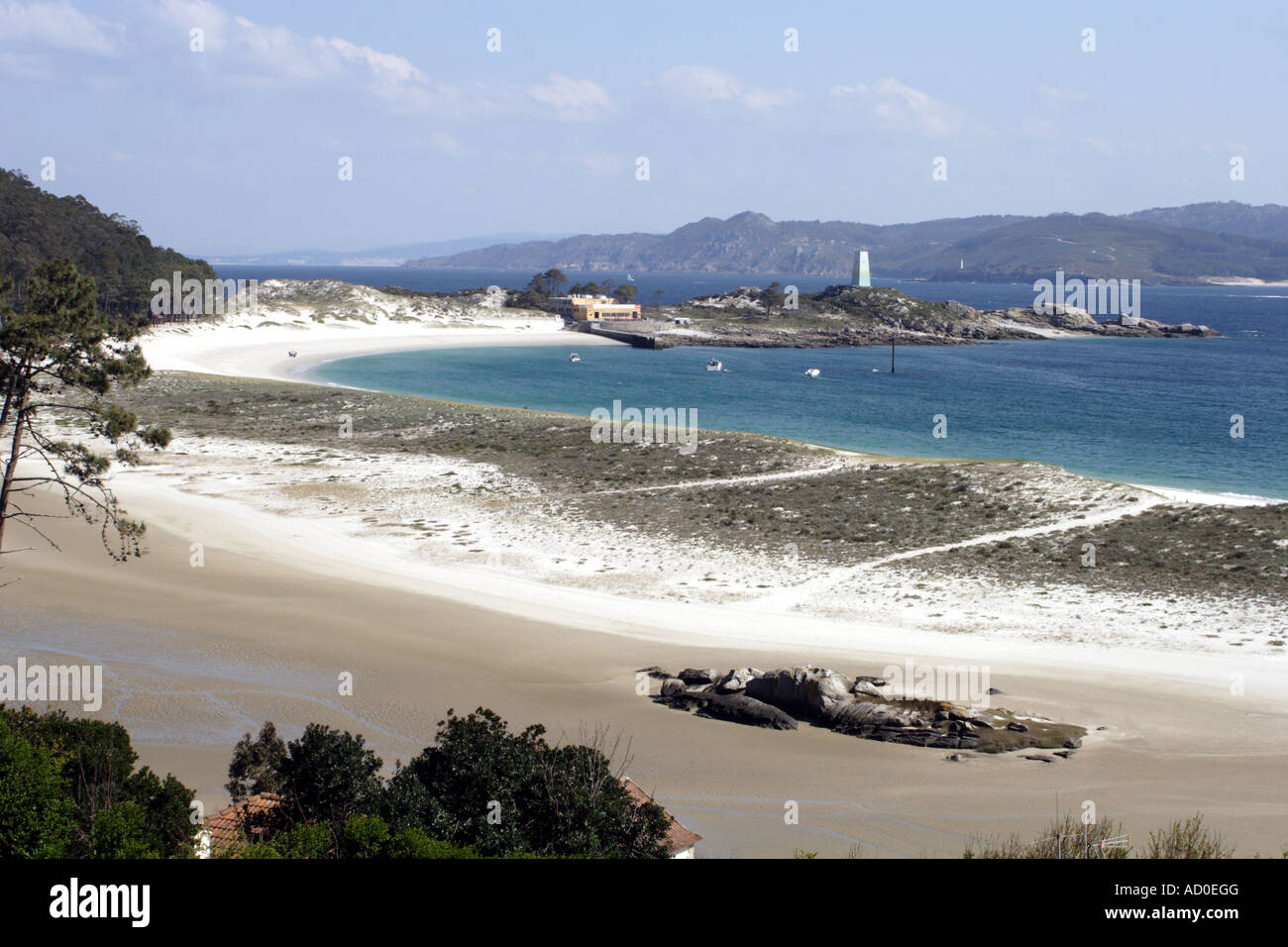 Praia das Rodas, Cies Archipelago, Spain Stock Photo - Alamy