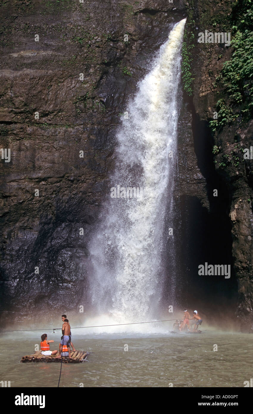 Pagsanjan waterfall Laguna Philippines Stock Photo