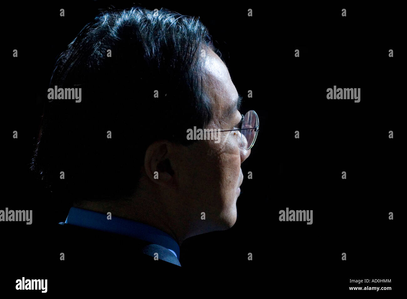 Cellist Yo-Yo Ma performing at the Nobel Peace Prize Concert in Oslo on December 11, 2005. Stock Photo