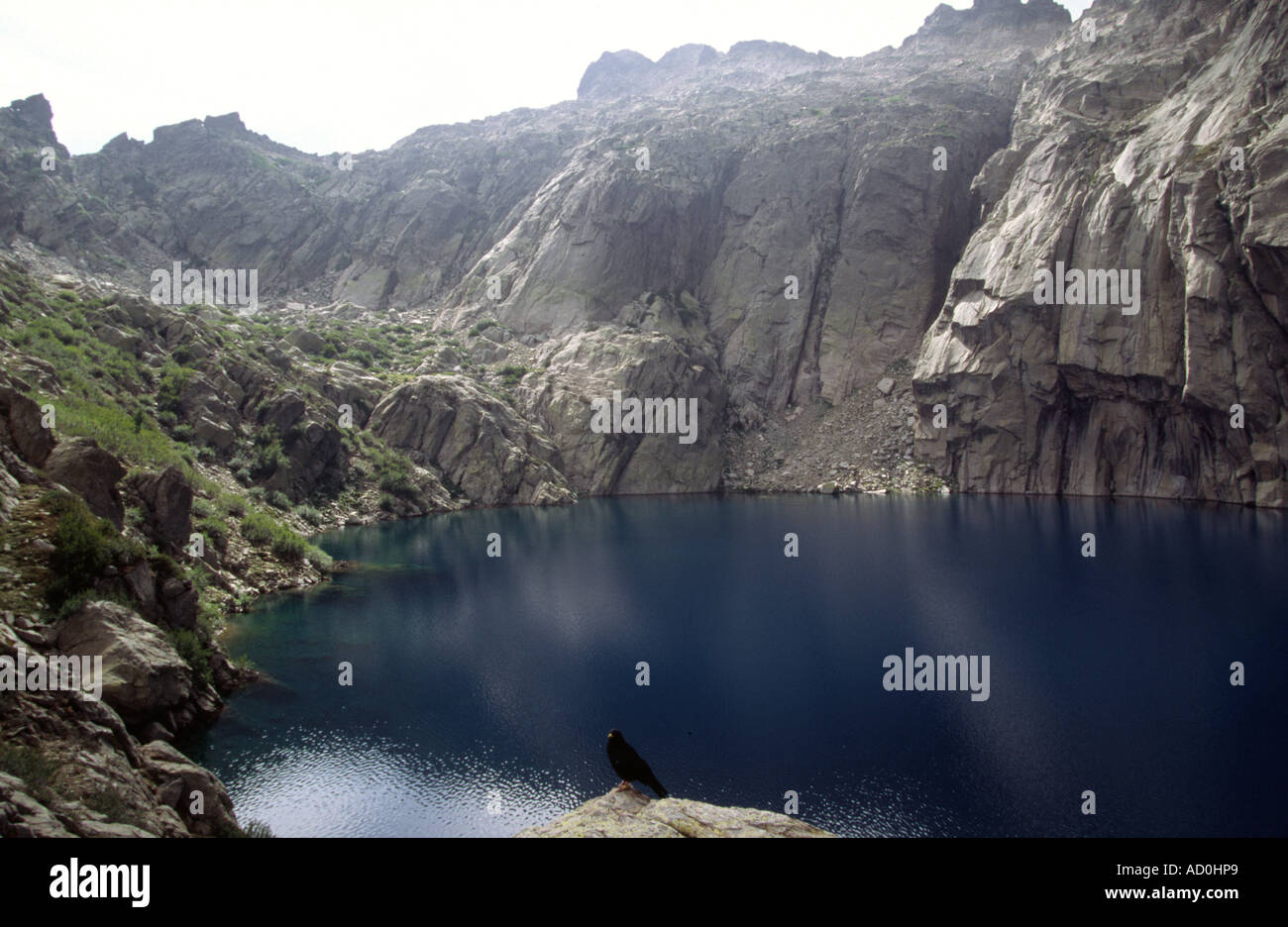 Lac de Capitello - Corsica FRANCE Stock Photo