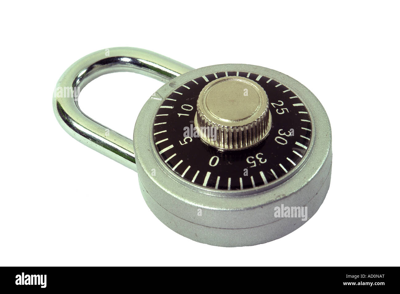 lock as symbol for barriers obstruction security internet security Firewall and so on Stock Photo