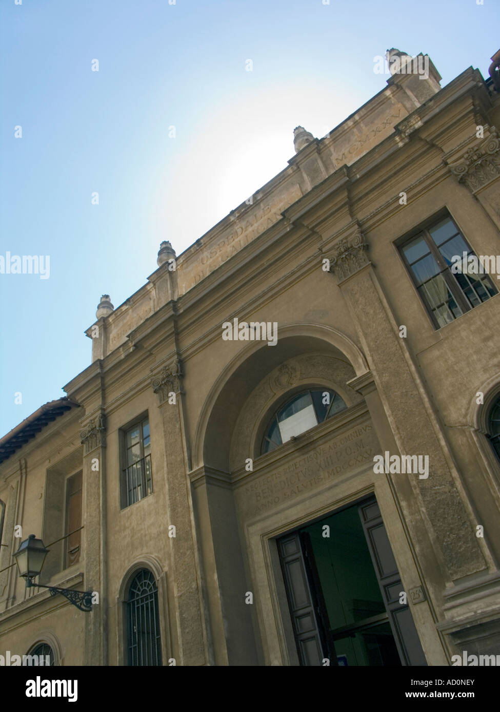 Hospital of san gallicano rome italy Stock Photo Alamy