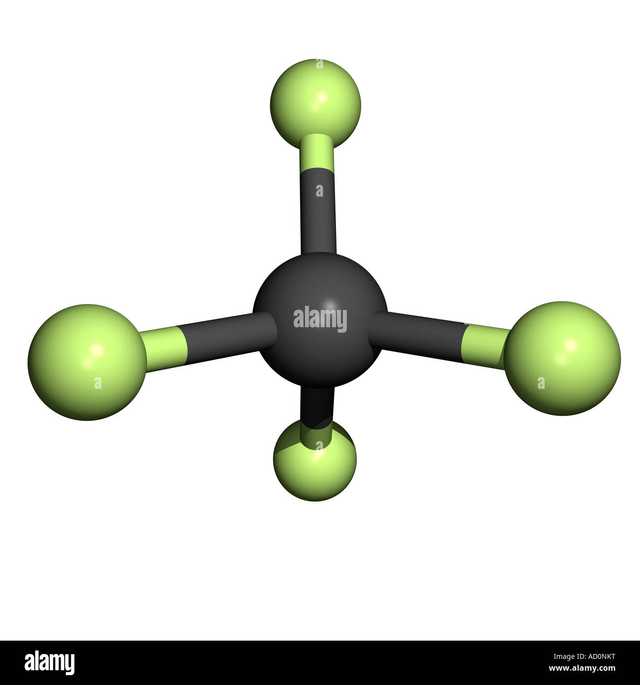 Tetrafluoromethane Stock Photo