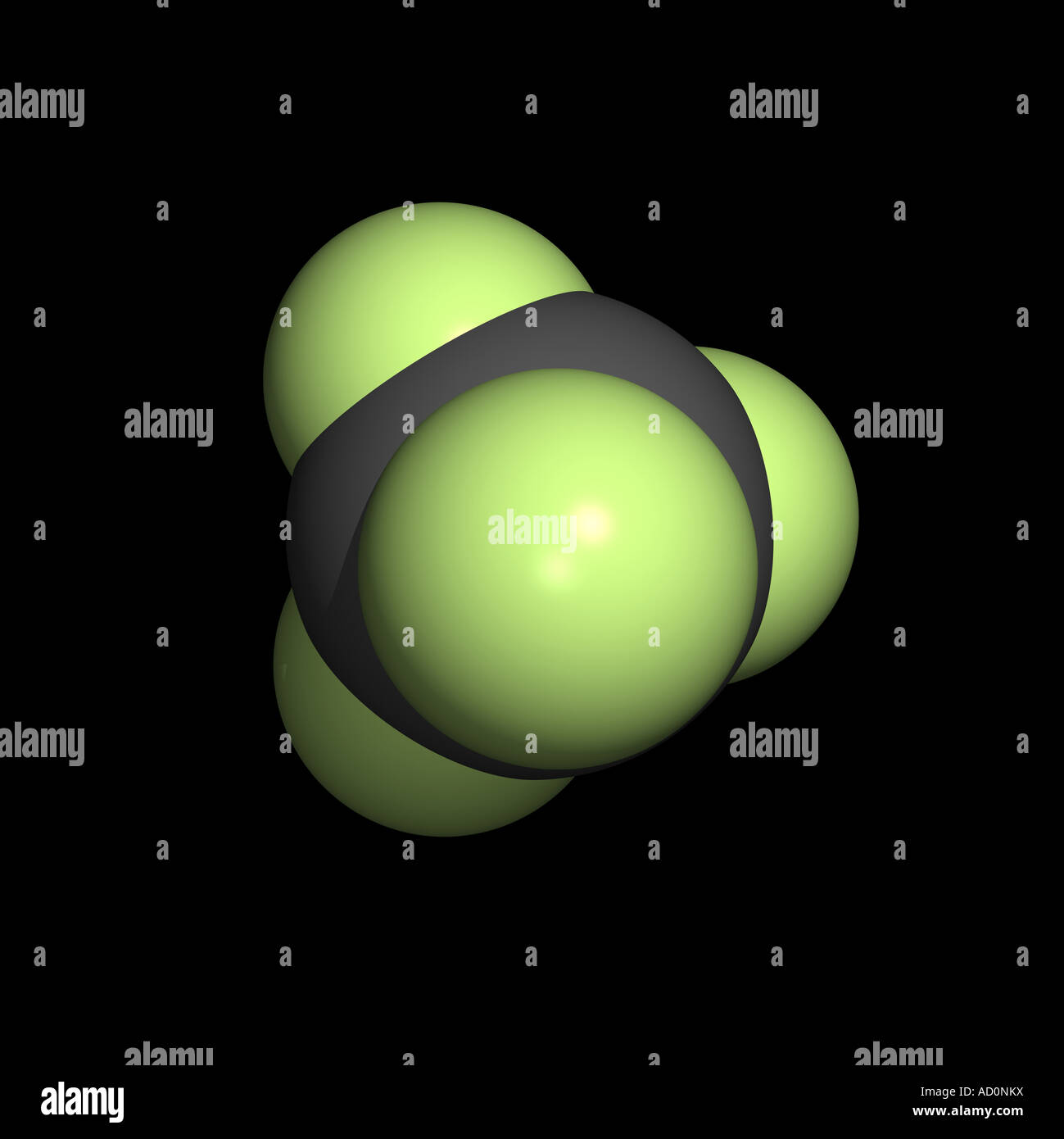 Tetrafluoromethane Stock Photo