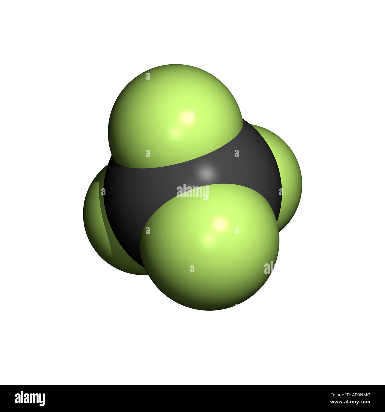 Tetrafluoromethane Stock Photo