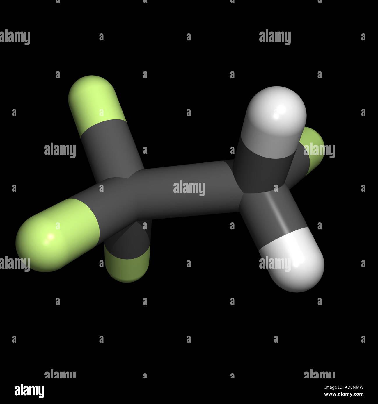 Tetrafluoroethane Stock Photo