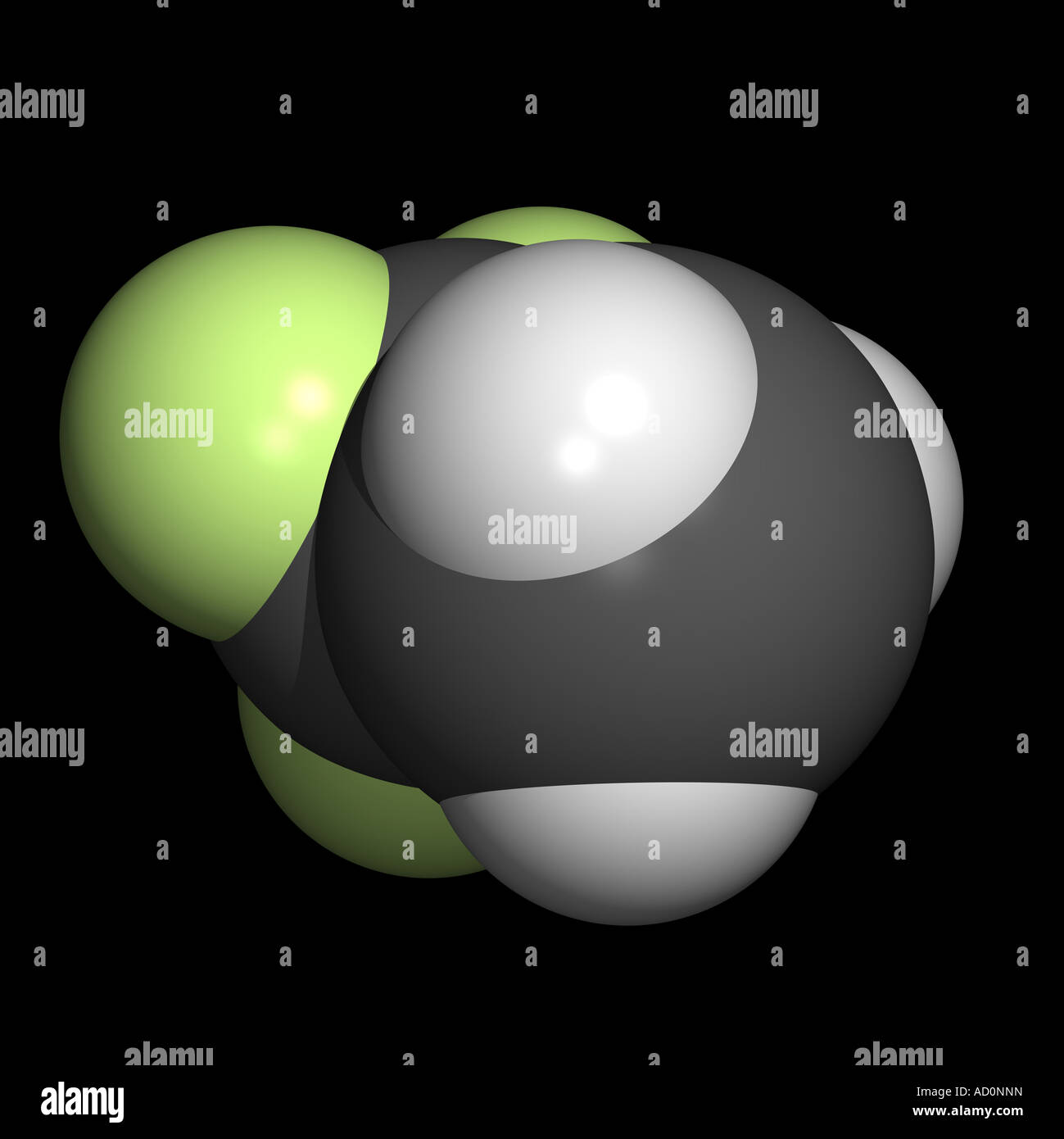trifluoroethane Stock Photo