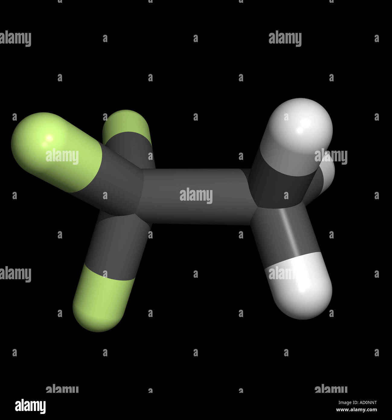 trifluoroethane Stock Photo