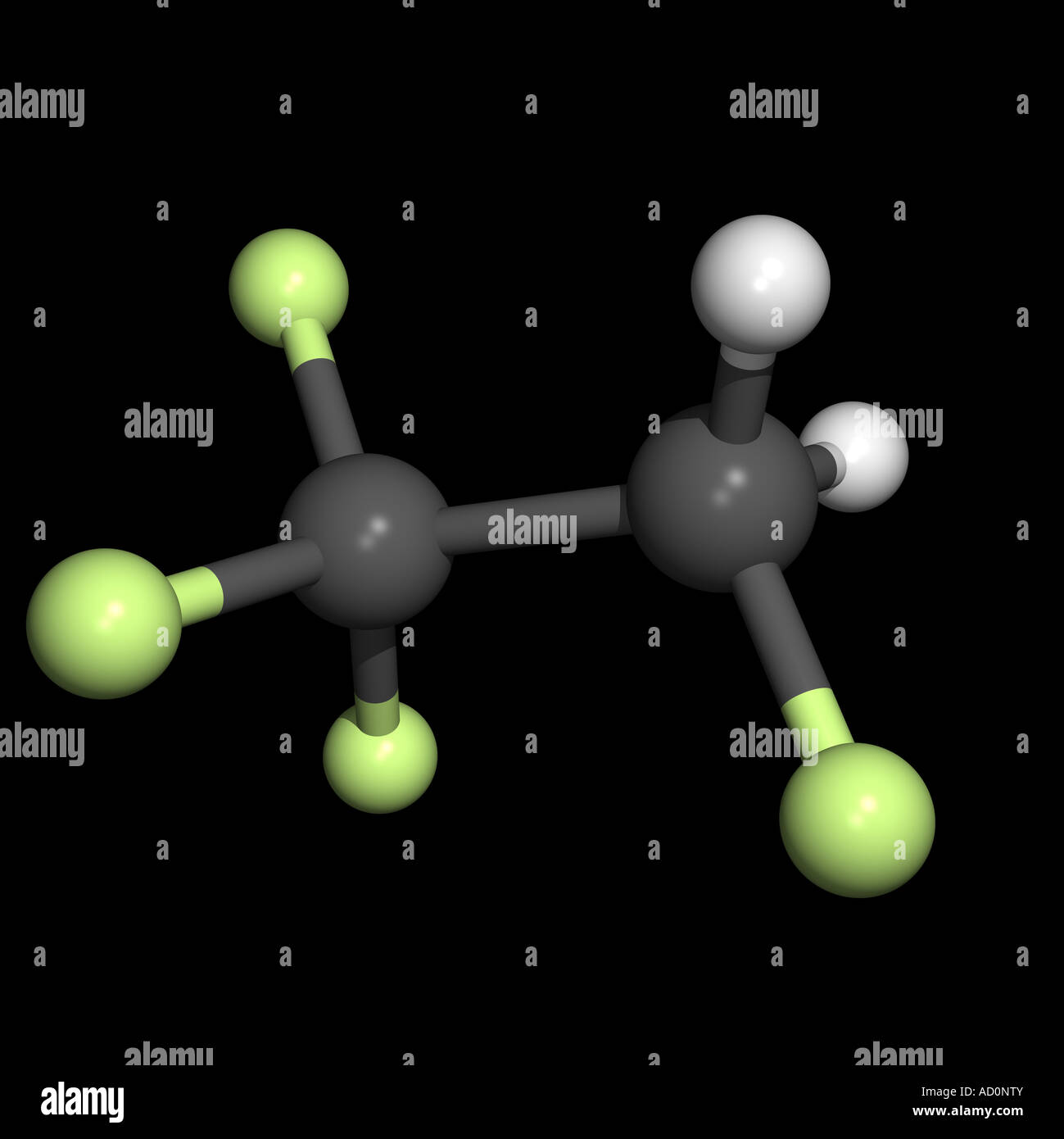 Tetrafluoroethane Stock Photo