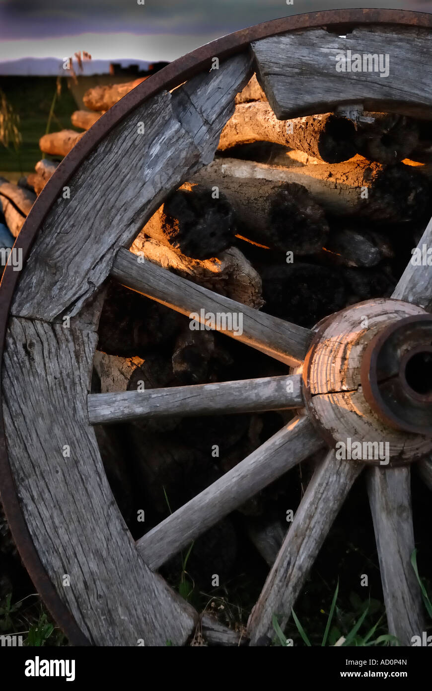 Broken wagon hires stock photography and images Alamy