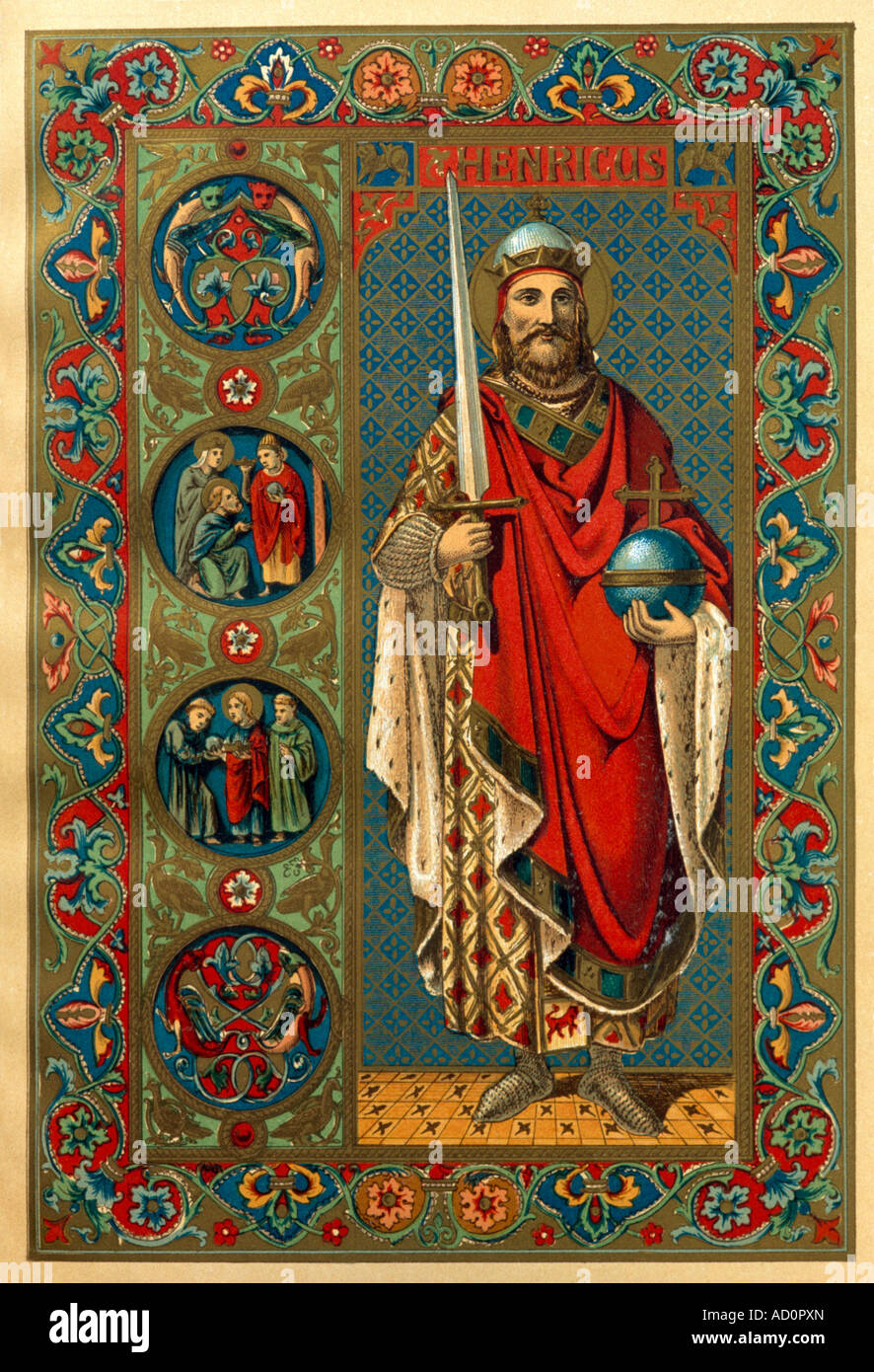 Saint Henry Ii Stock Photo Alamy