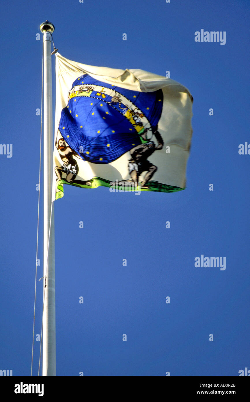 The flag flying above Shakespeare's Globe theatre on the south bank Stock Photo 4331306 Alamy