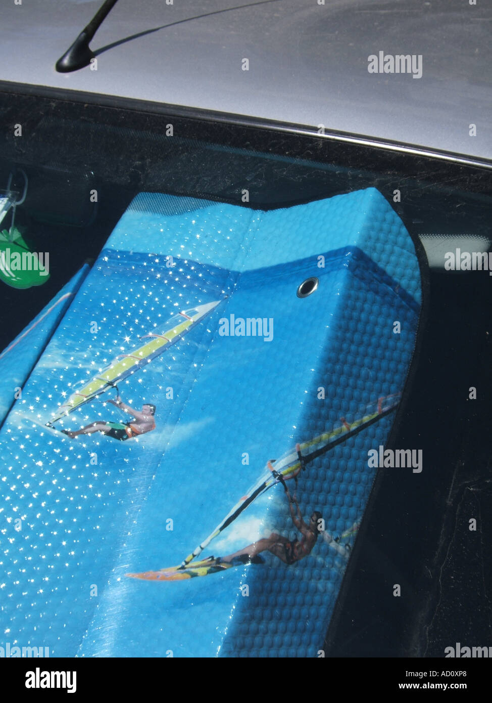 heat shield in car Stock Photo Alamy