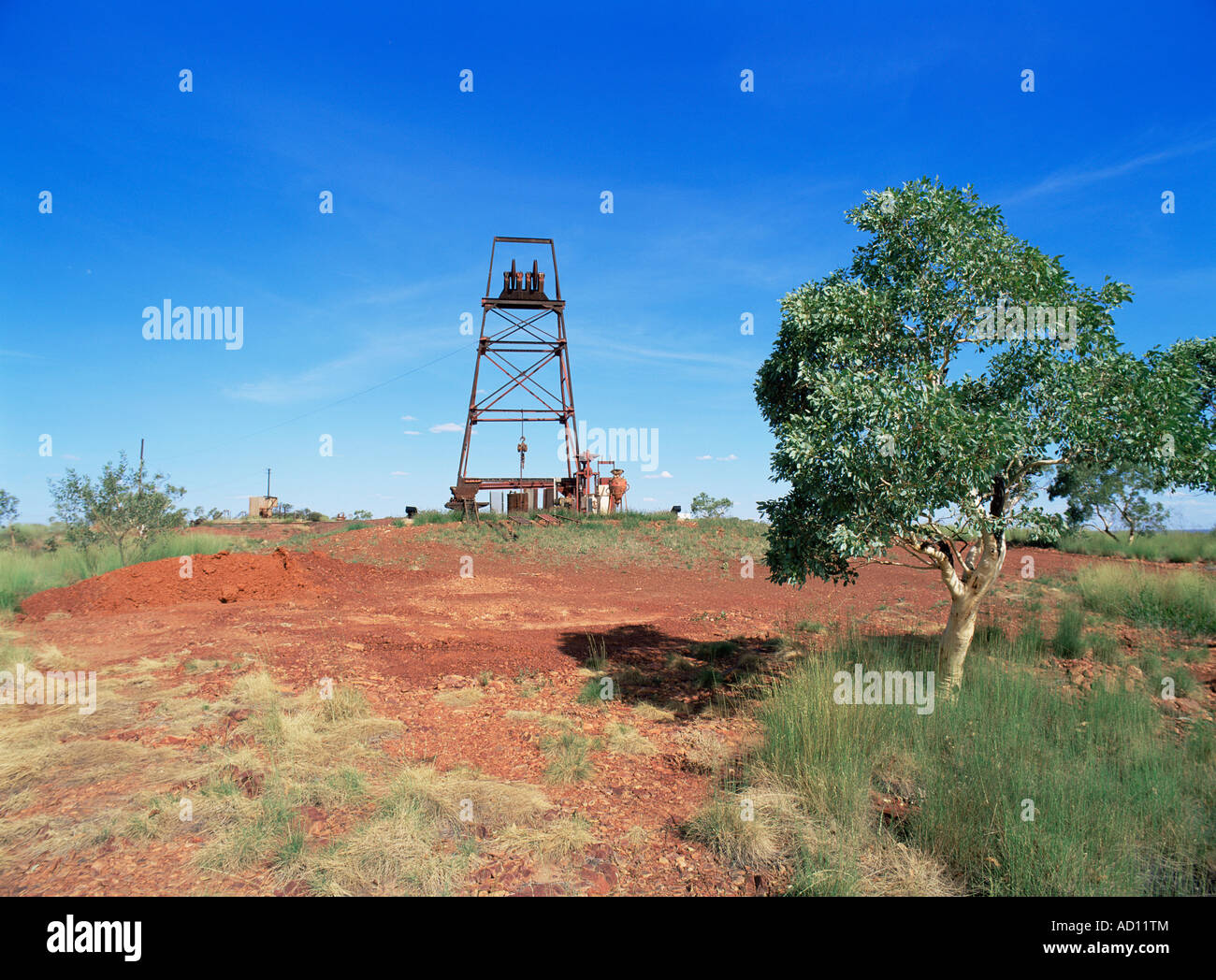 Old Gold Mine, Tennant Creek, Northern Territory, Australia Stock Photo