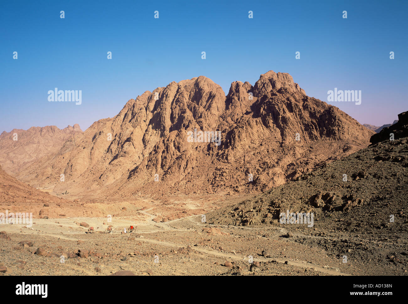 Mt Sinai Sinai Peninsula Egypt Stock Photo Alamy