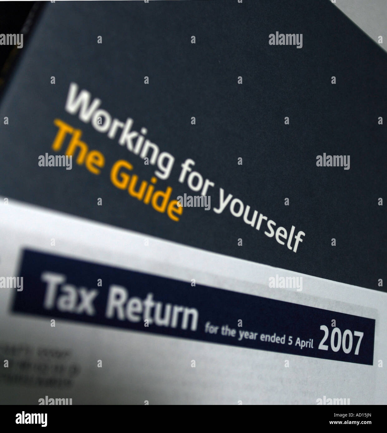 Guides and forms for the self employed to assist in the completion of