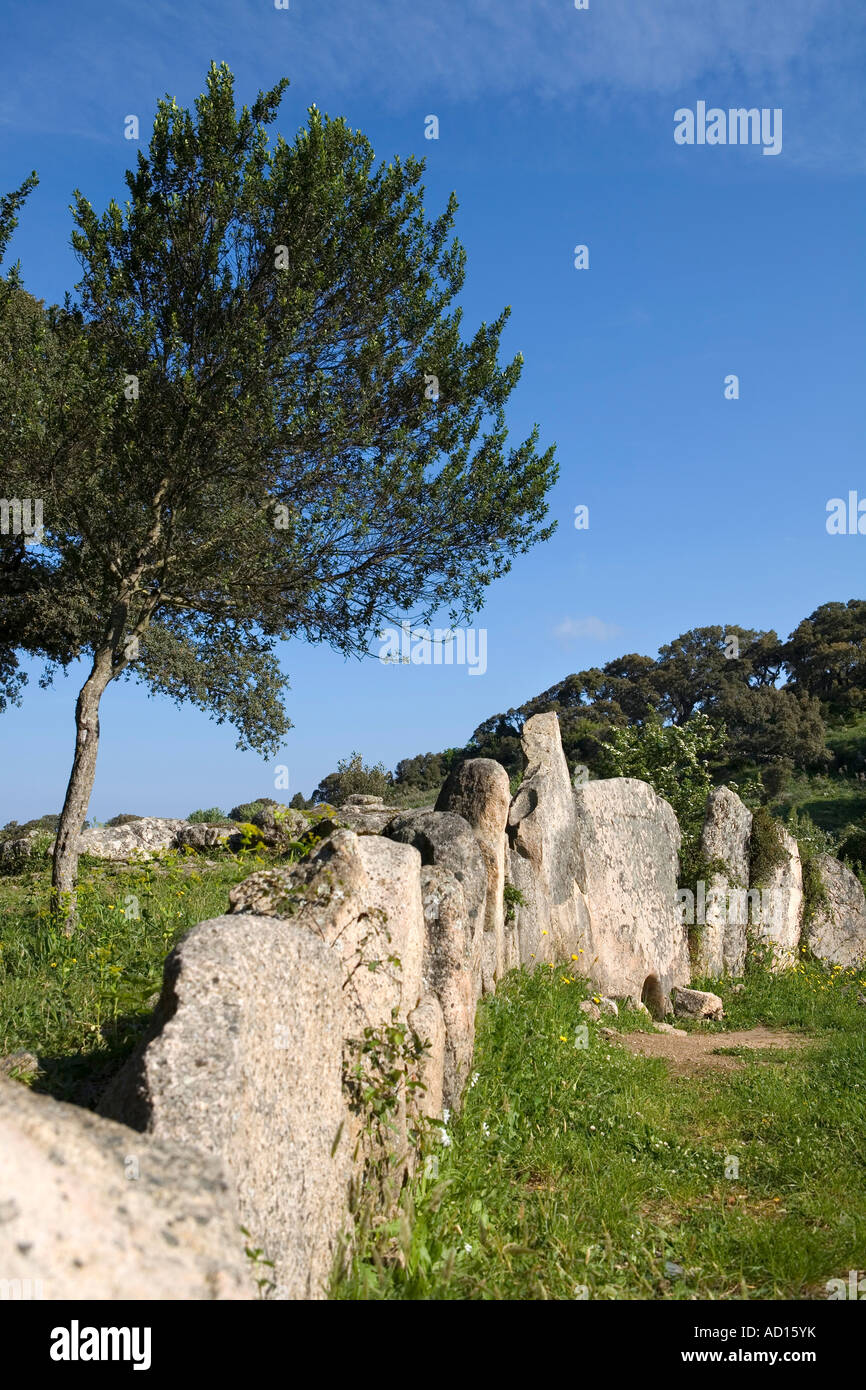Giants Tomb, Calangianus, Sardinia, Italy Stock Photo