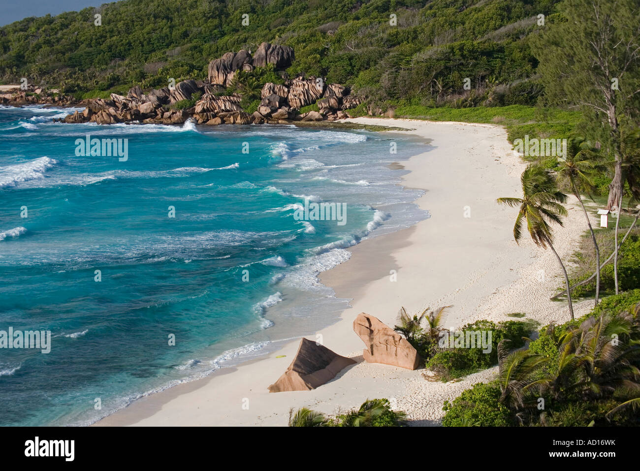 Grande Anse, La Digue Island, Seychelles Stock Photo Alamy