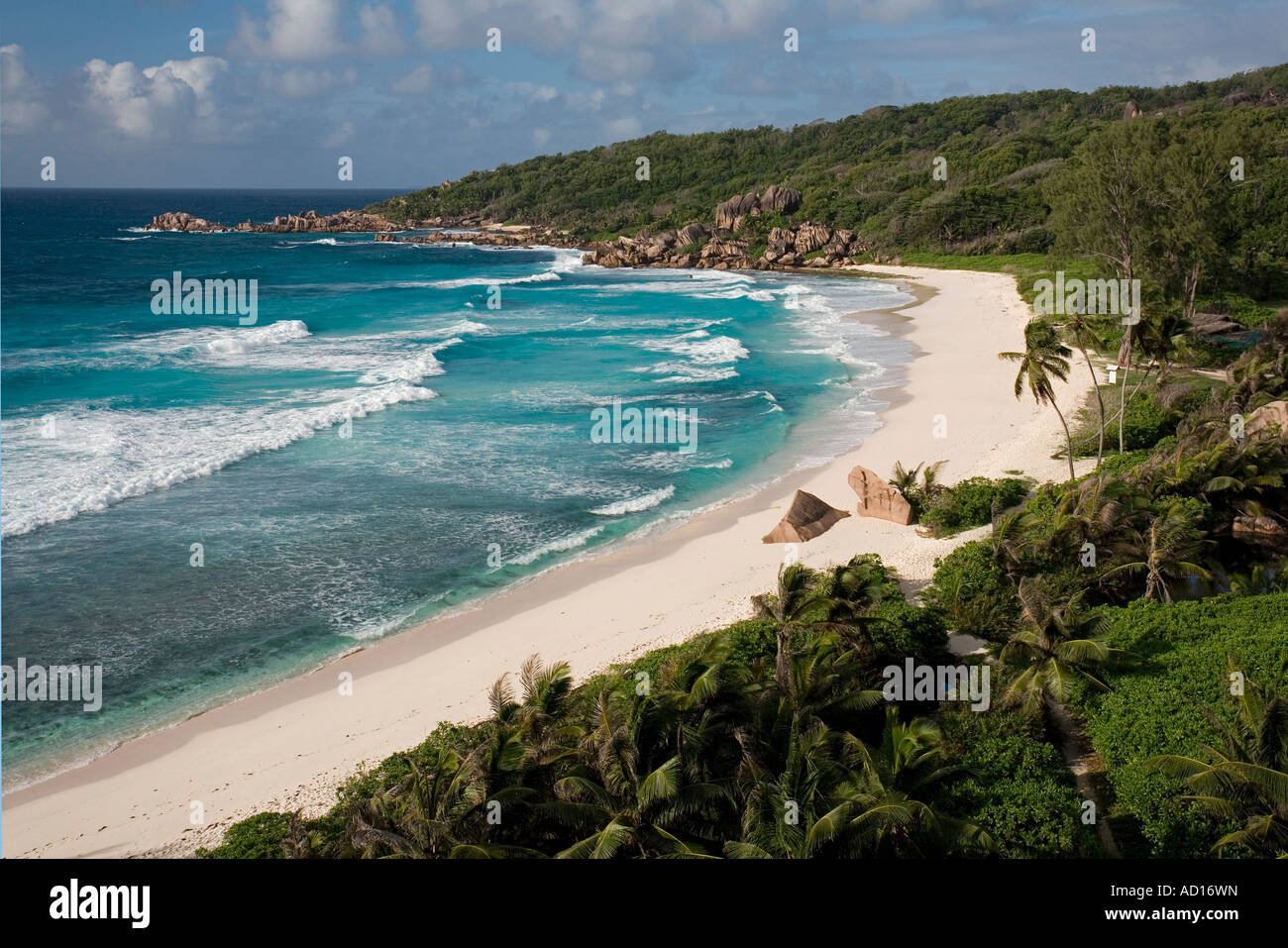 Grande Anse, La Digue Island, Seychelles Stock Photo Alamy
