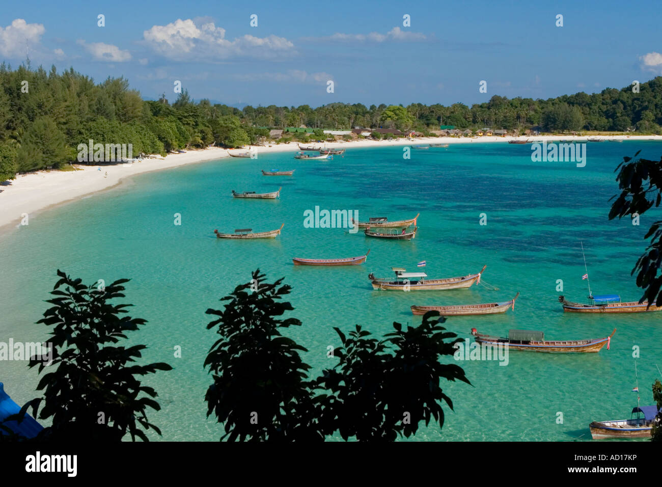 Hat Pattaya (Pattaya beach), Ko Lipe, Satun Province, Thailand Stock Photo