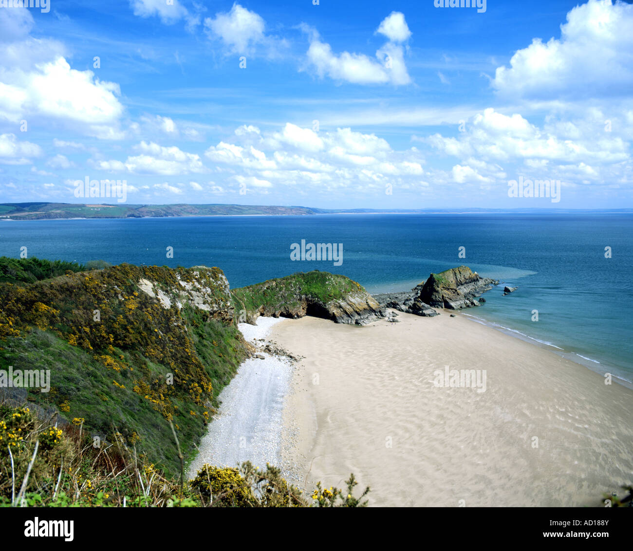 monkstone point saundersfoot pembrokeshire west wales Stock Photo Alamy