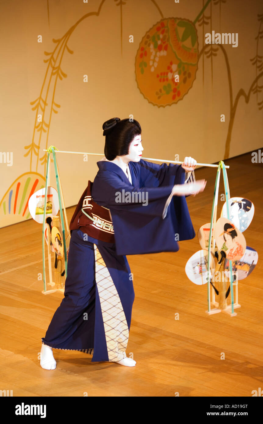 Japan Honshu Island Kyoto Kyo Odori Geisha Spring Dance performance