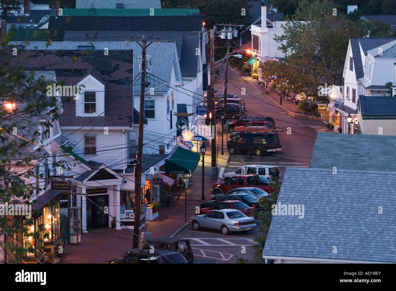Vineyard Haven, Martha's Vineyard, Massachusetts, USA Stock Photo Alamy