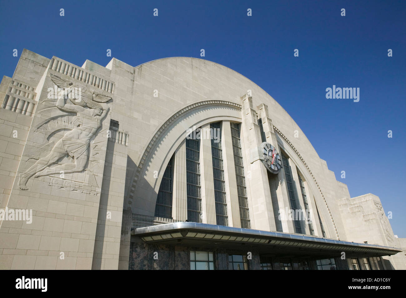 Cincinnati Museum Center at Union Terminal, Cincinnati, Ohio, USA Stock