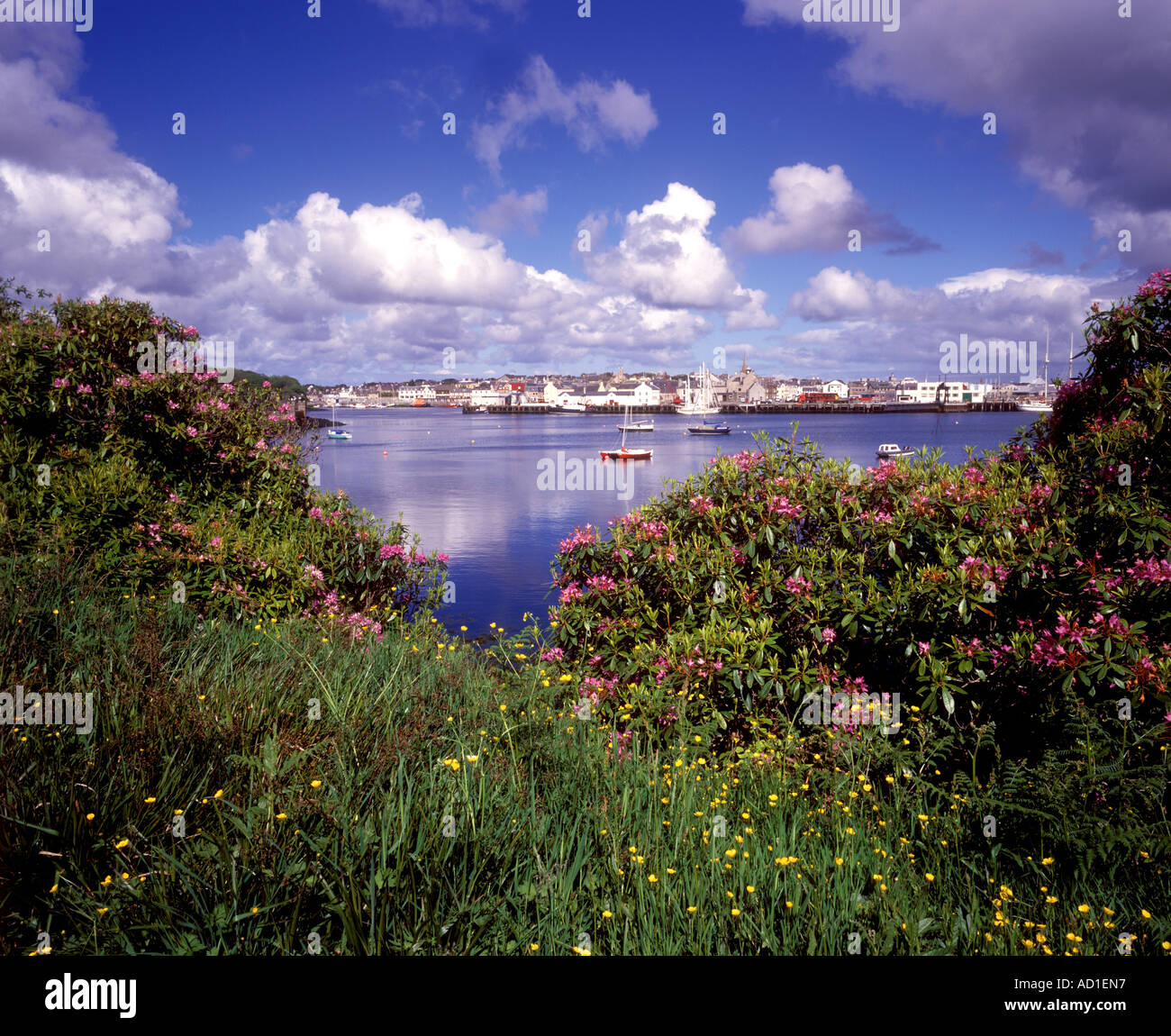 Isle of Lewis, Stornoway, Beautiful view Stock Photo Alamy