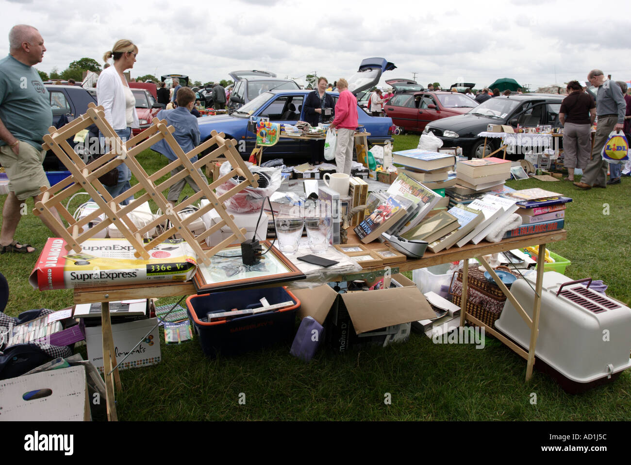 Car boot sale Stock Photo Alamy
