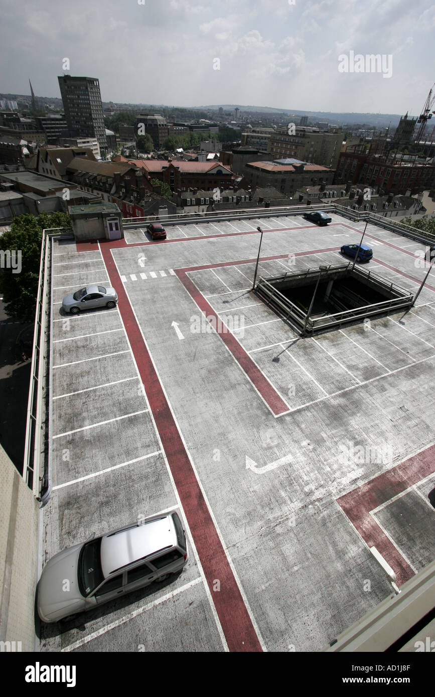 Car park in Bristol Stock Photo Alamy