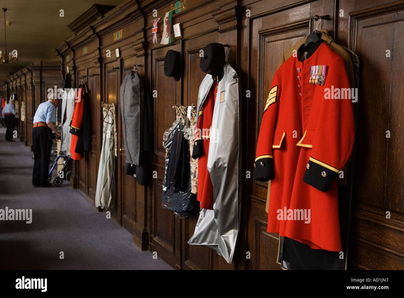 The Royal Hospital Chelsea. Chelsea Pensioners, London SW3 England 2006