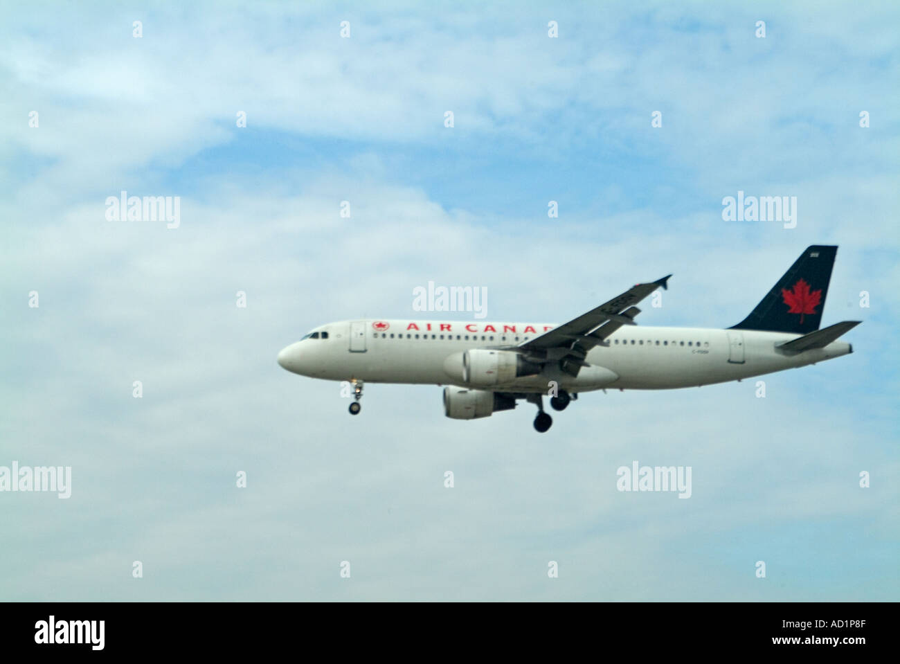 Airplane landing wheels down low altitude on approach to LAX Stock Photo 4334222 Alamy