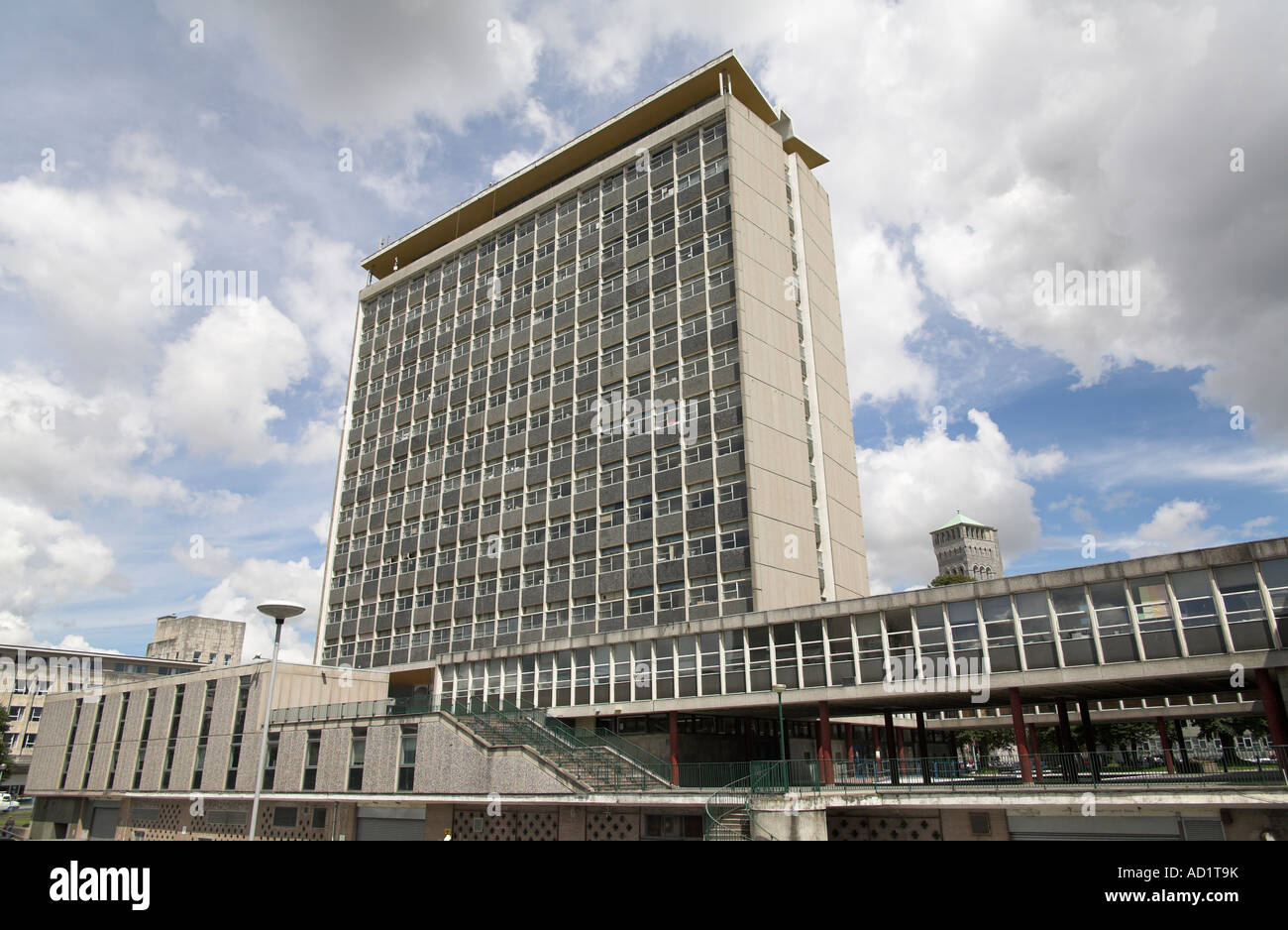 Plymouth Civic Centre council office Devon grade 2 two listed building