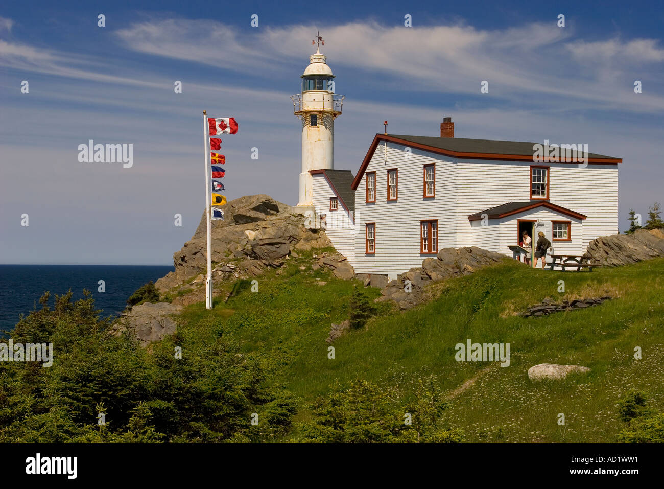 Lobster Cove Head lighthouse, Gros Morne National Park, Newfoundland
