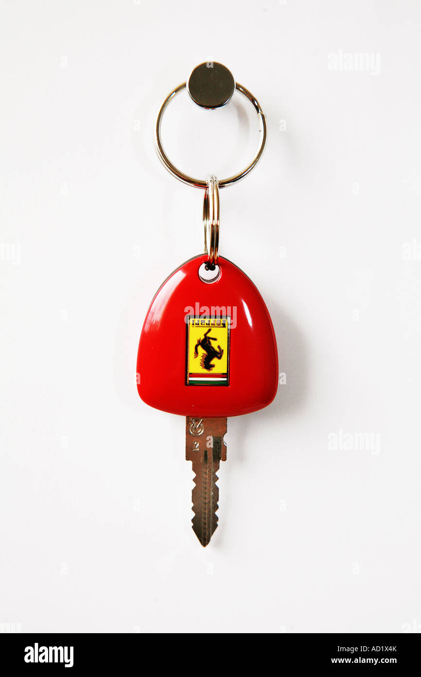 Ferrari car keys Stock Photo
