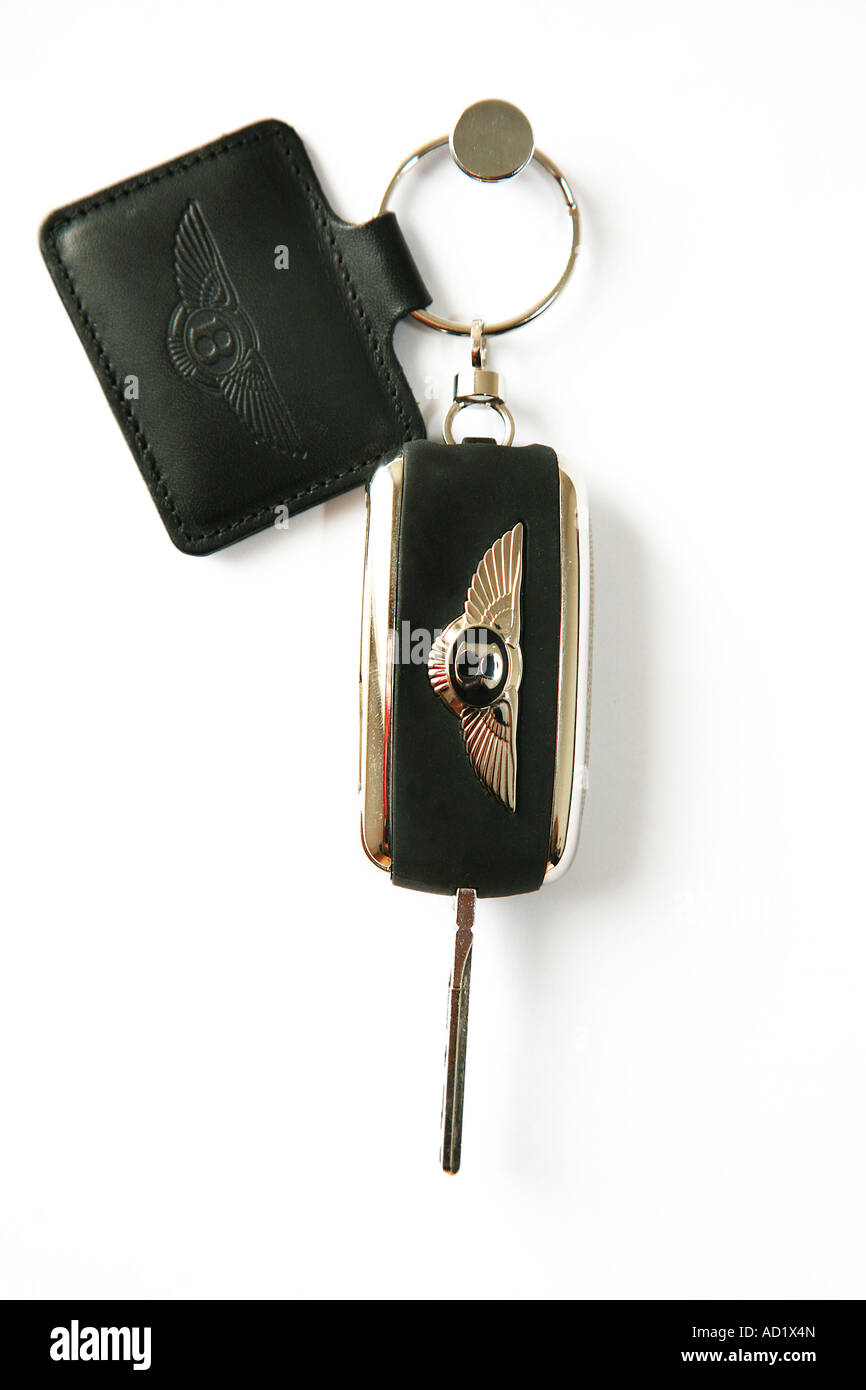 Bentley key on a hook Stock Photo
