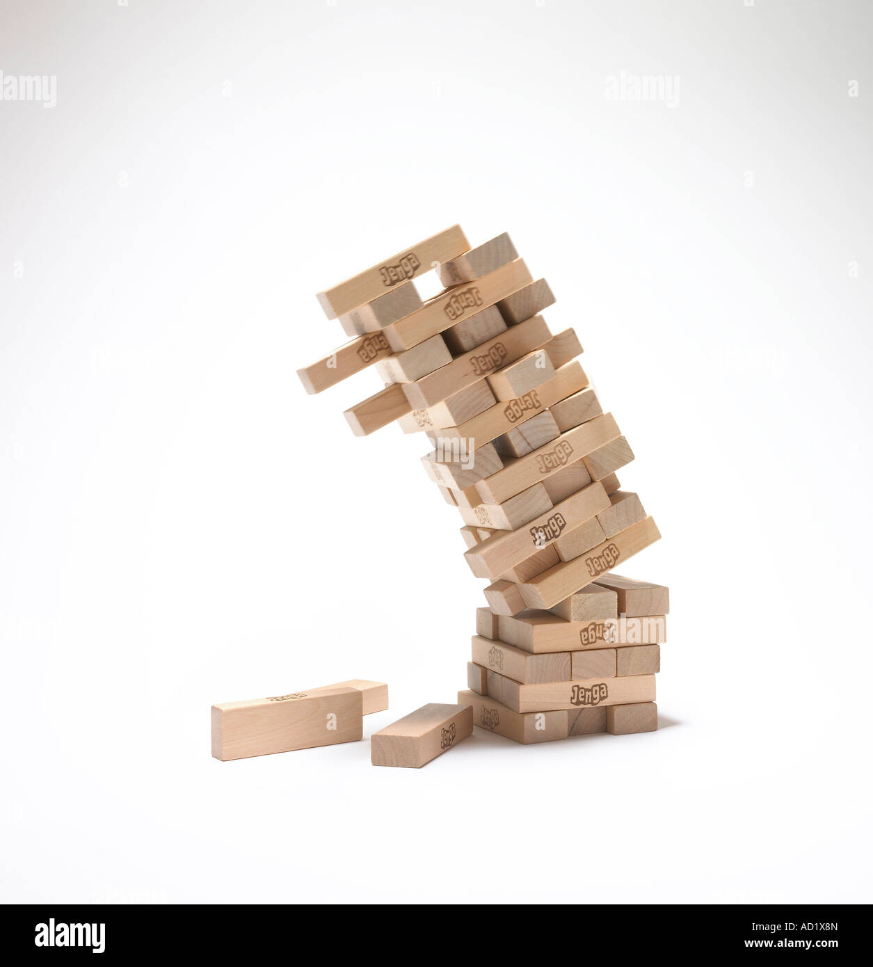 Jenga fall hi-res stock photography and images - Alamy
