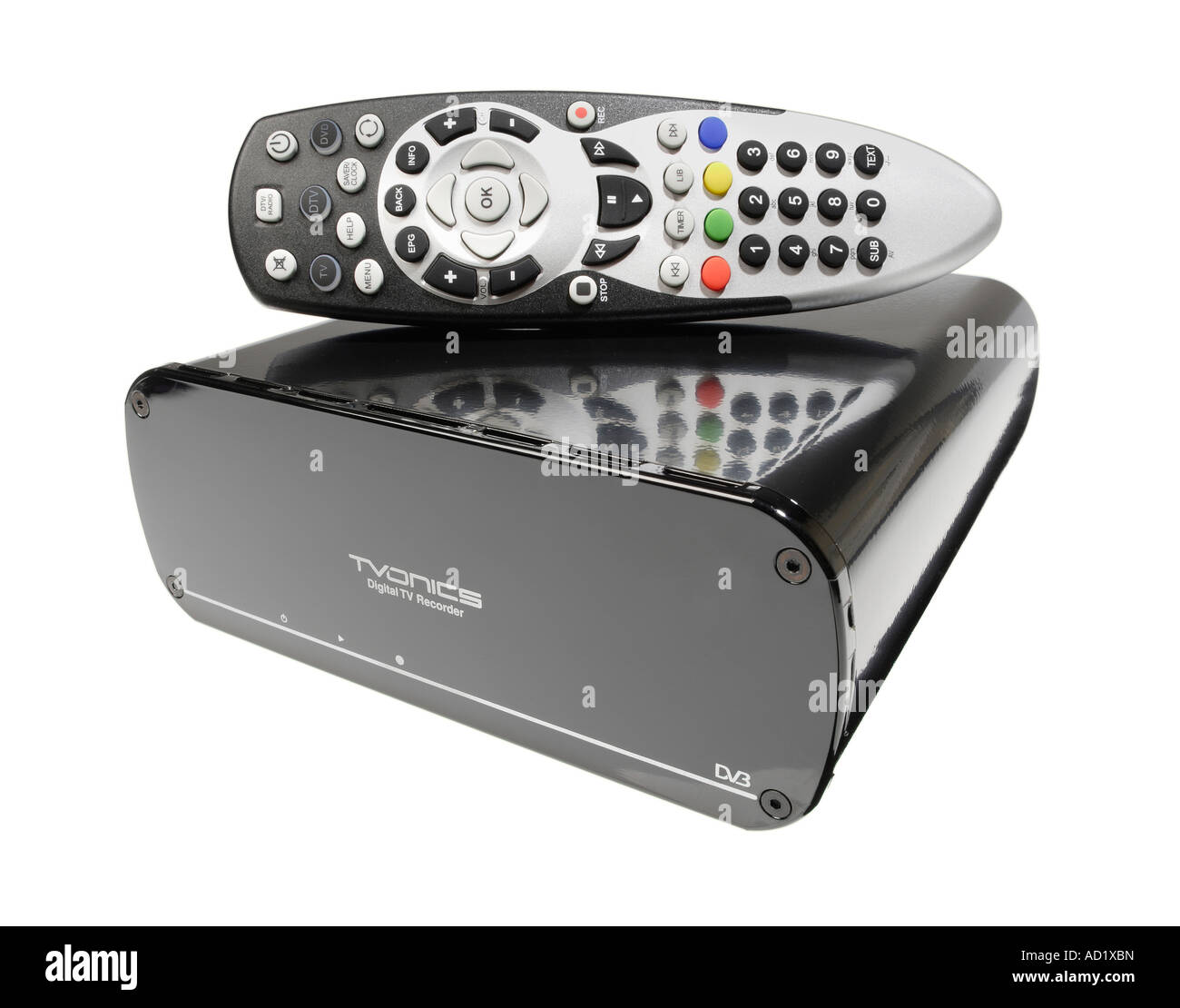 Digital Television recorder box Stock Photo