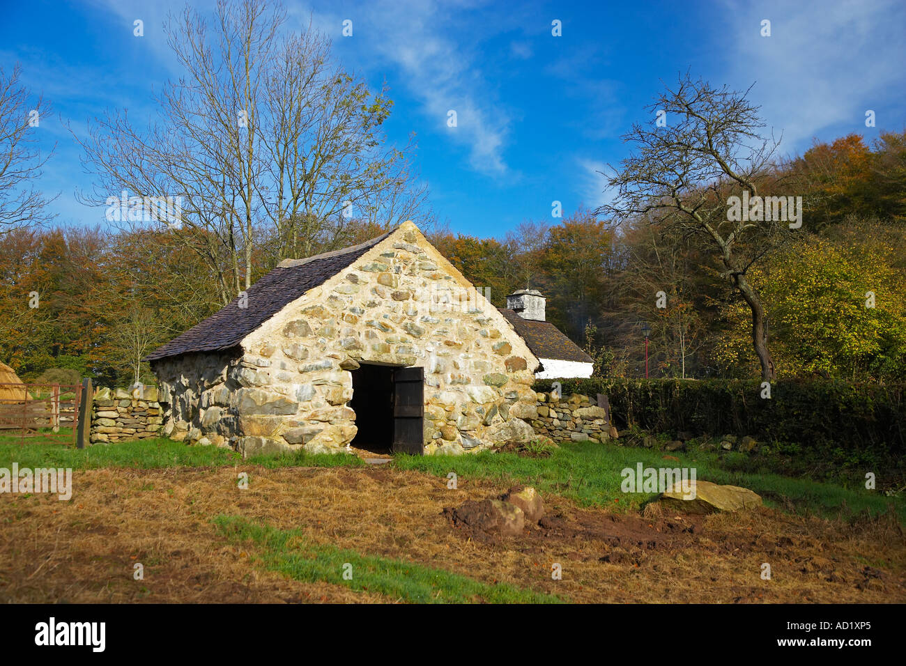Cae Adda Cow Byre, St. Fagans National History Museum, St. Fagans ...