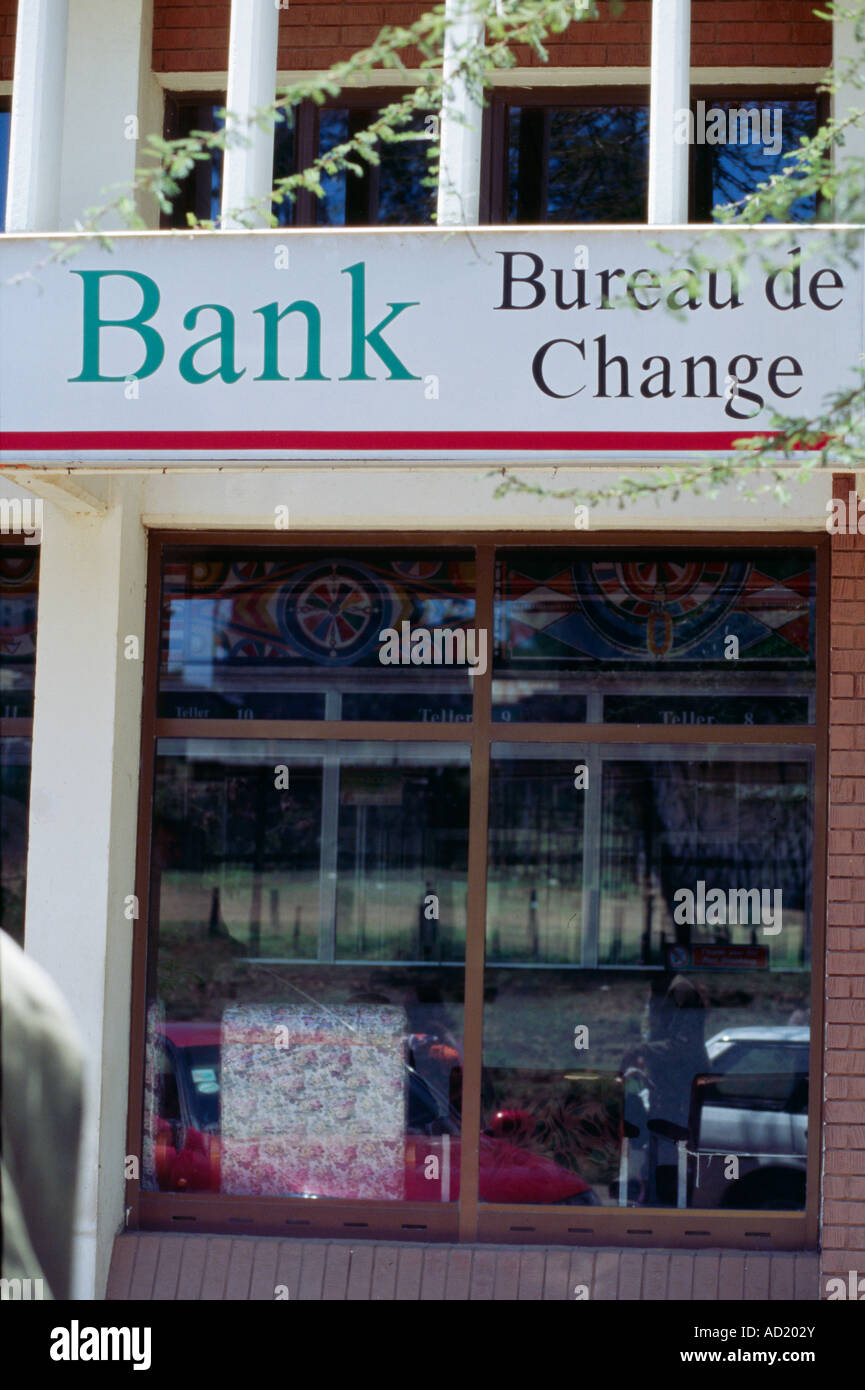 Bank in Kenya Africa Stock Photo Alamy