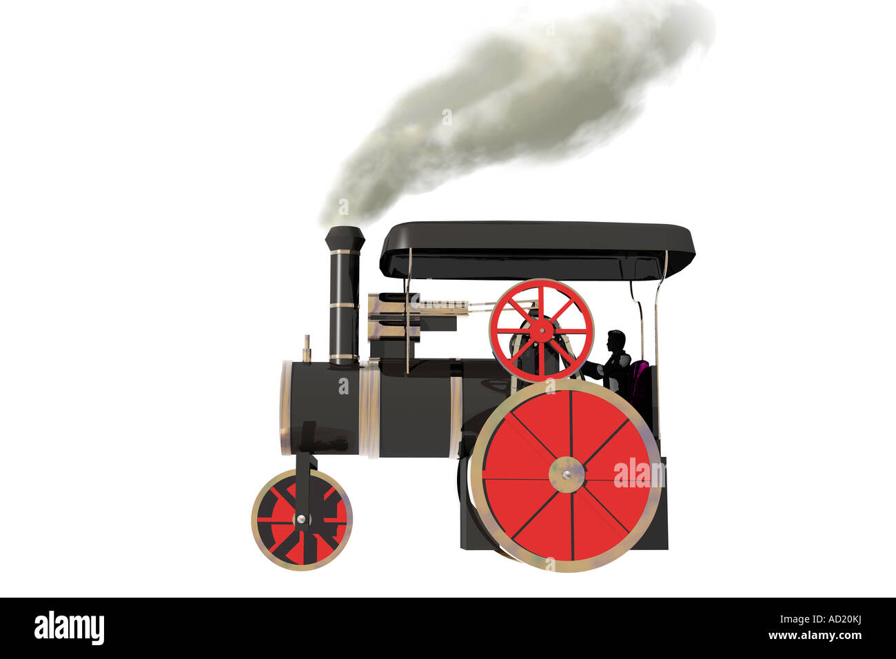 Steam roller driver Cut Out Stock Images & Pictures Alamy