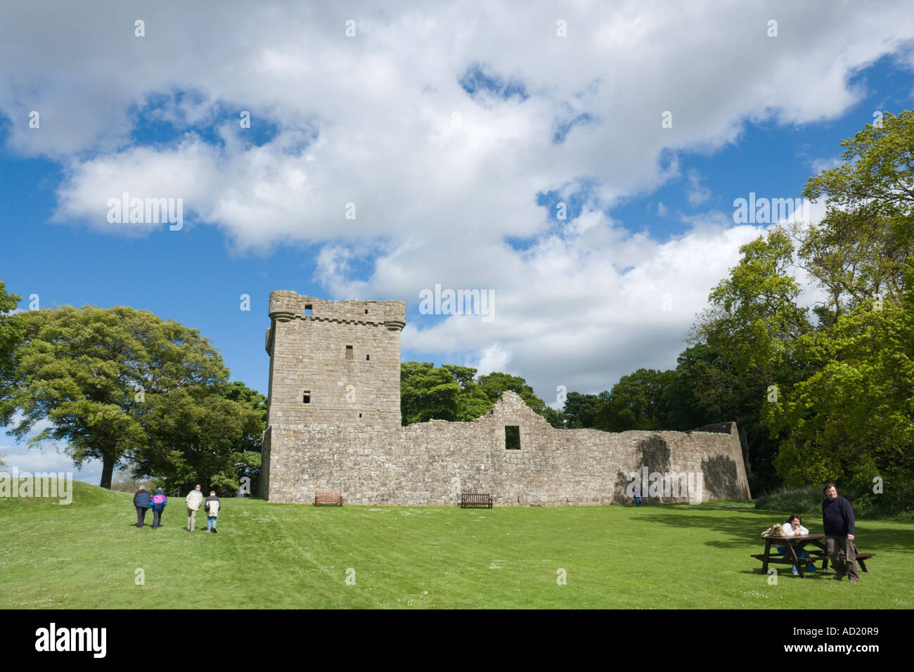 Loch Leven Castle Kinross Fife Scotland Stock Photo Alamy