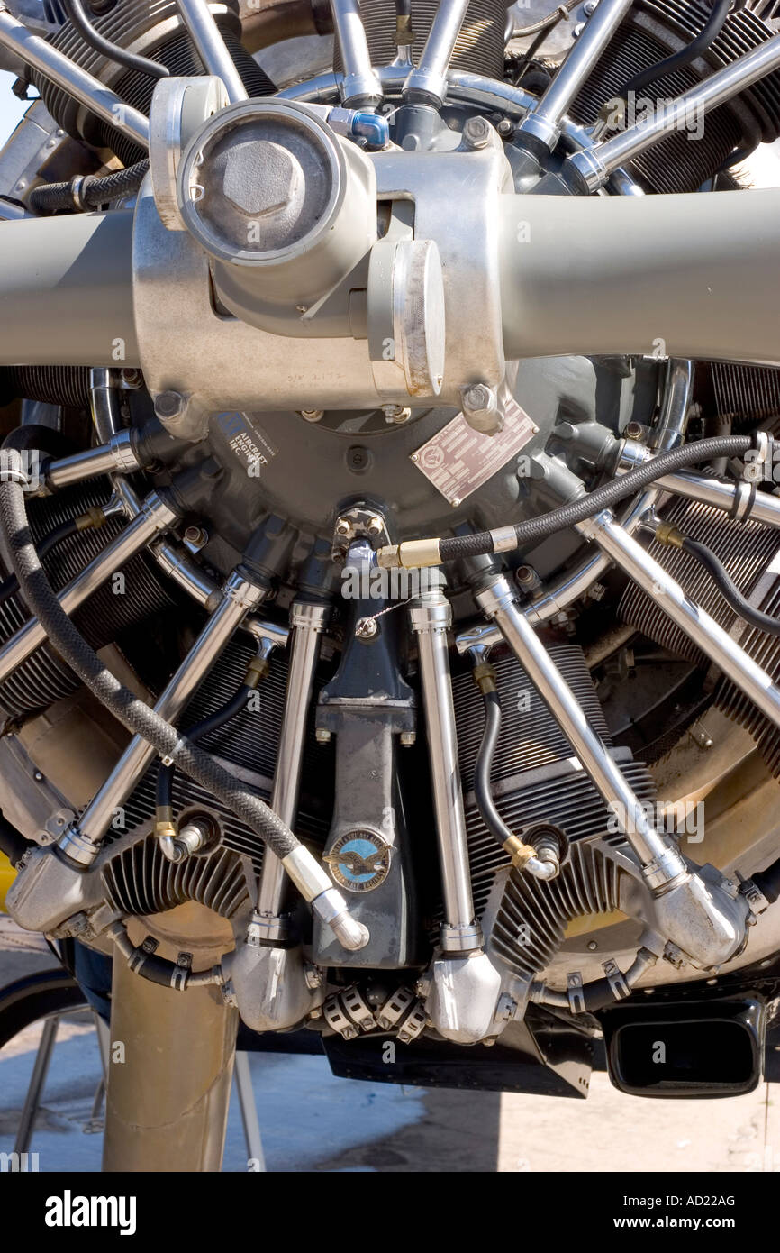 air cooled Pratt Whitney Stock Photo Alamy