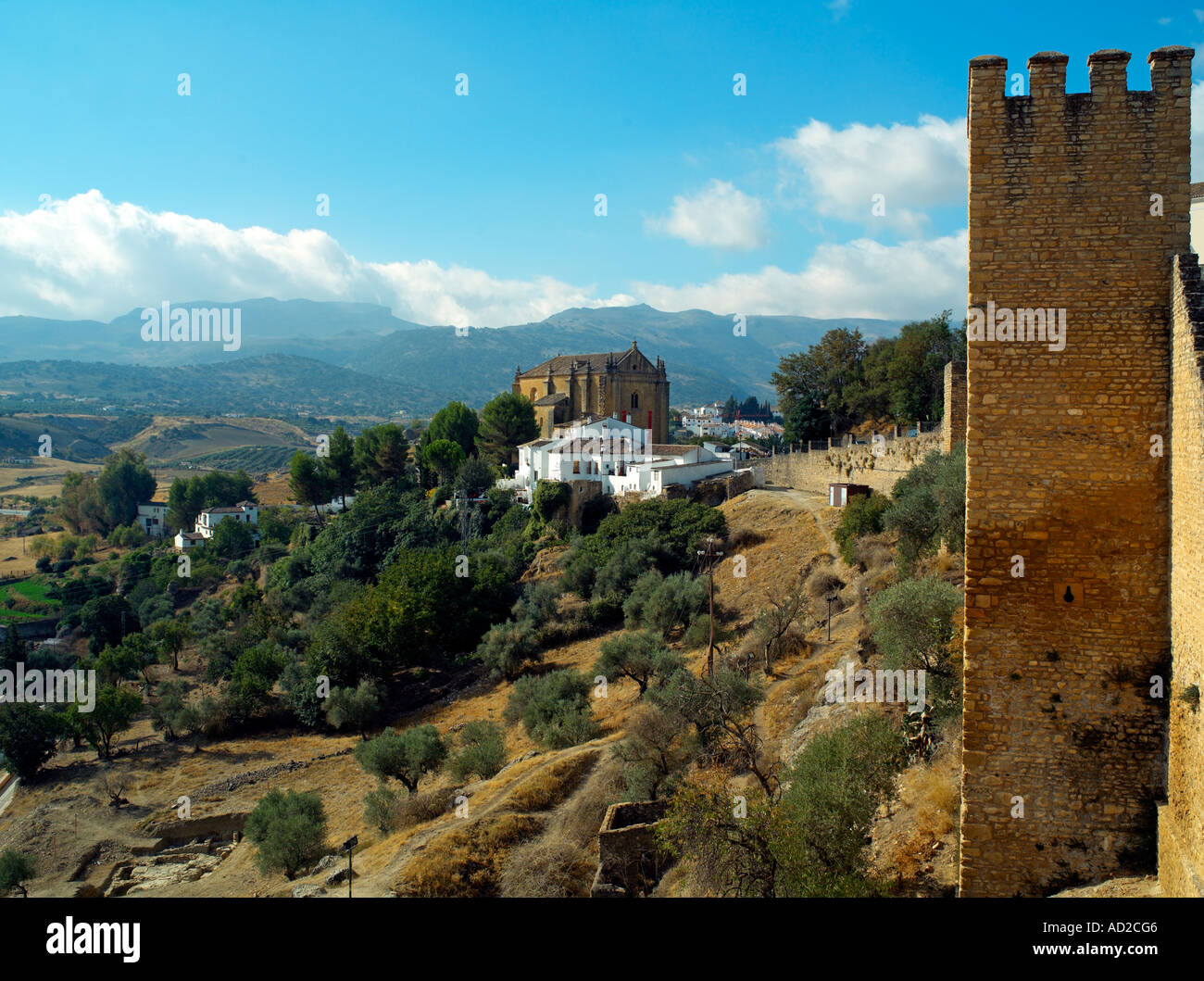 The church of the Holy Spirit in Ronda Stock Photo - Alamy