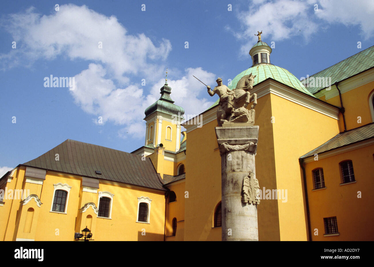 Church in Poznan, Poland Stock Photo Alamy