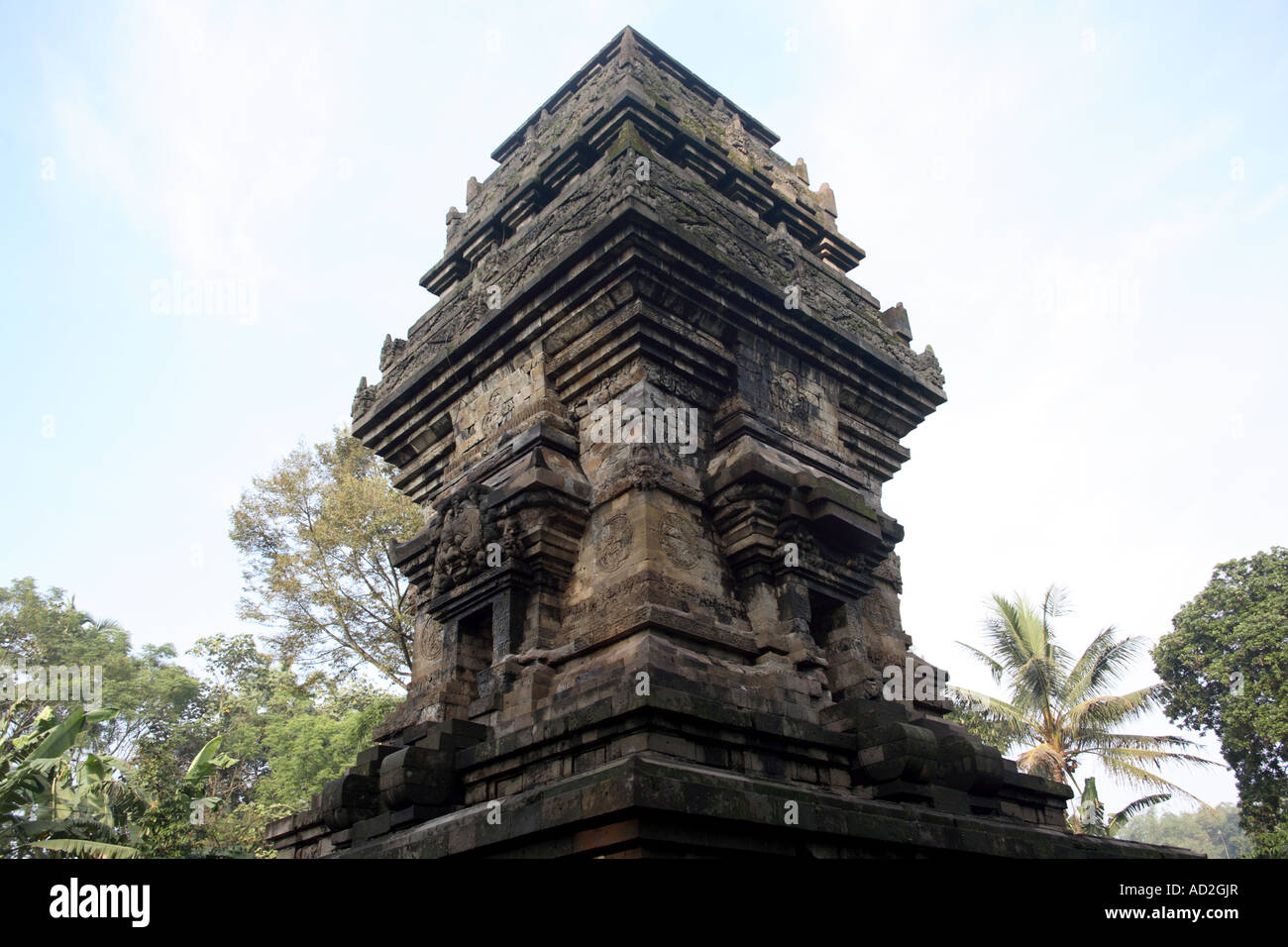 The Hindu temple of Candi Kidal Malang Eastern Java Indonesia Stock Photo