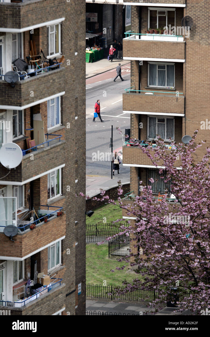 London tower blocks England Britain UK Stock Photo Alamy