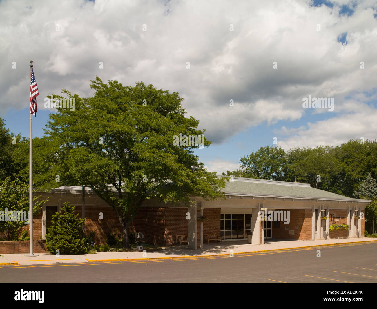 Trumbull Public Library, Trumbull, Connecticut, USA Stock Photo Alamy